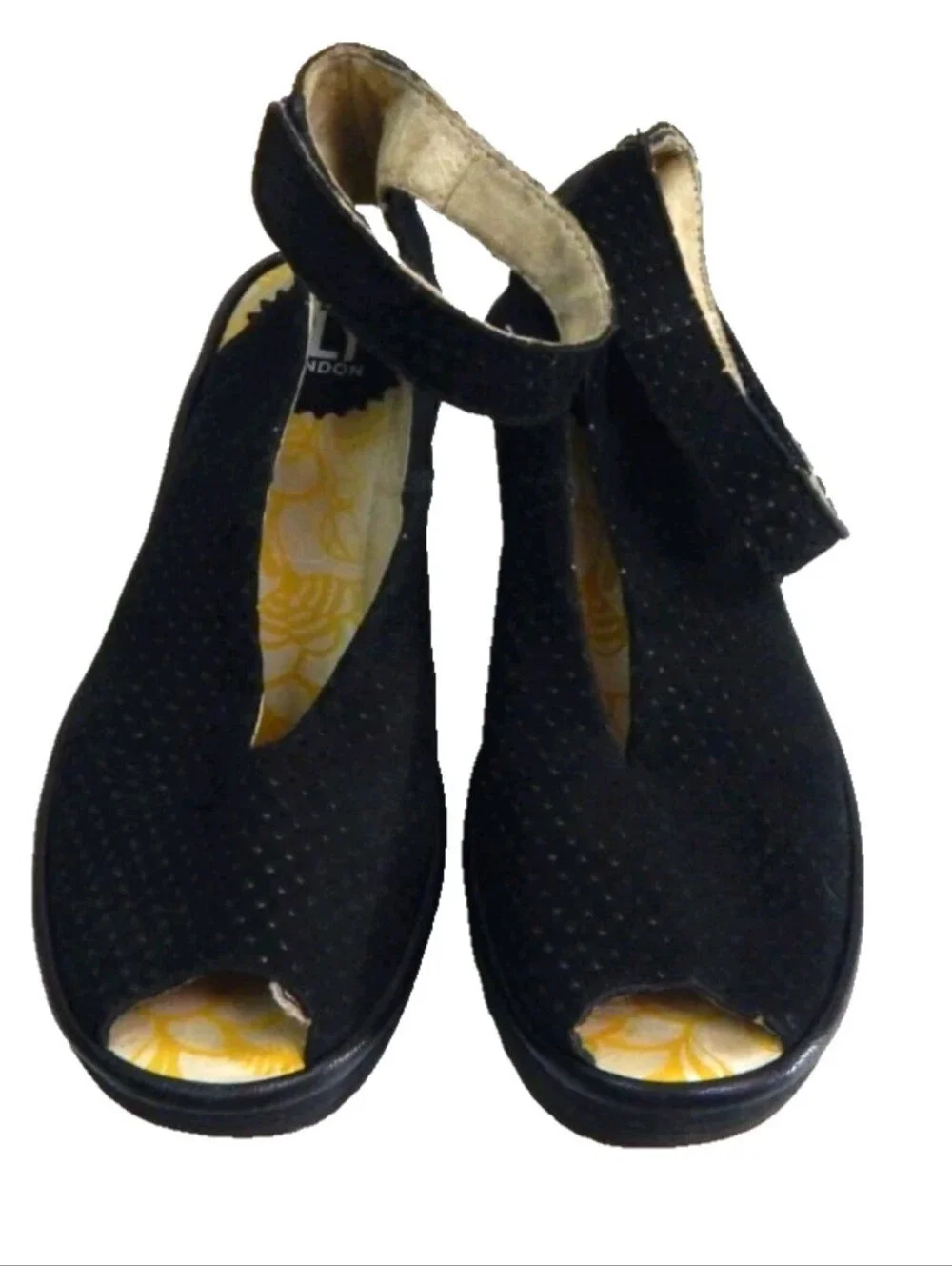 Fly London Yala Perf Wedges